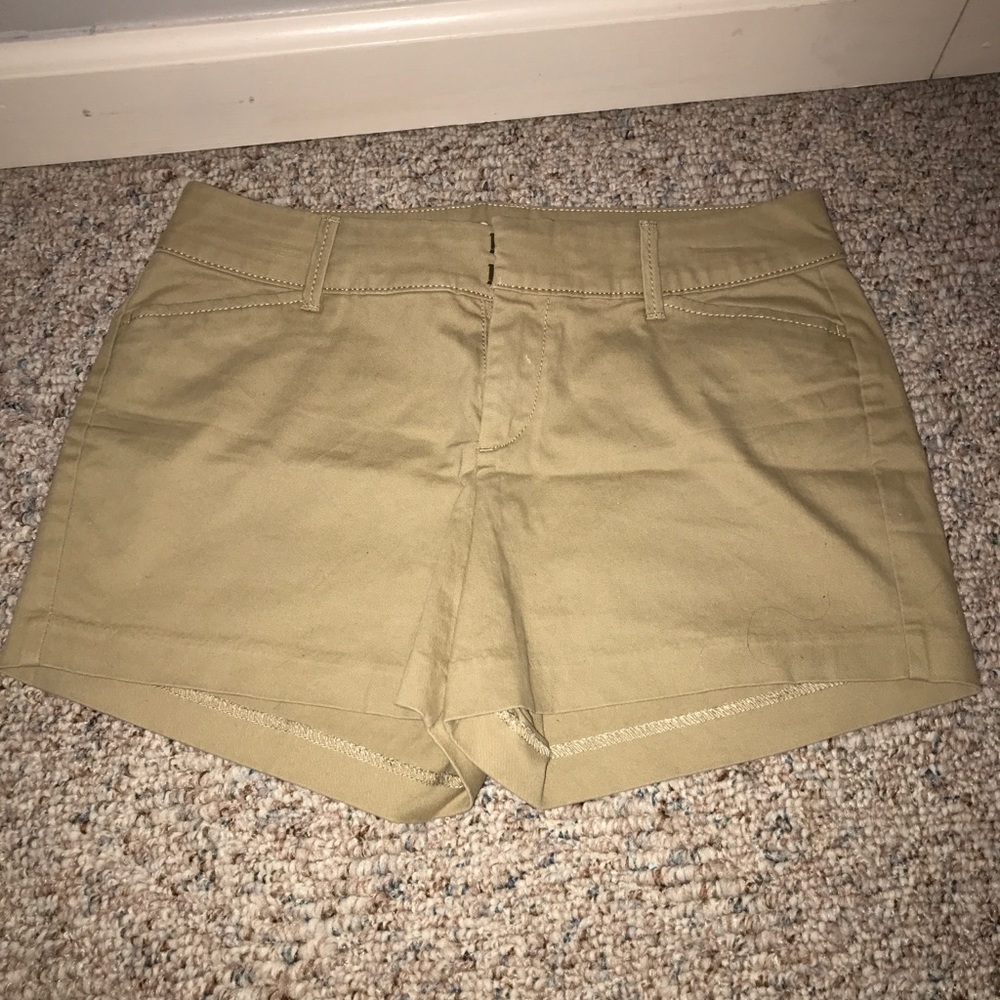 Khaki shorts from Old Navy